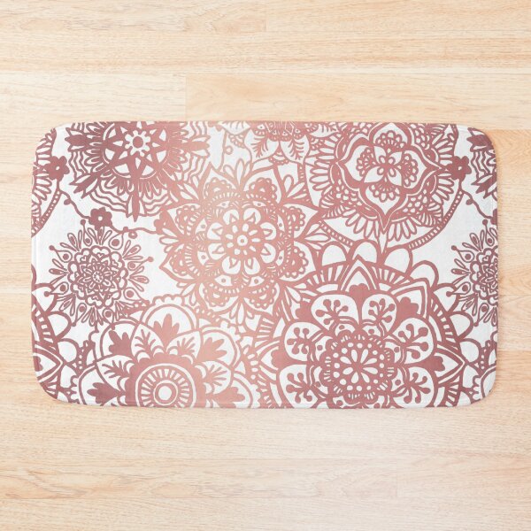 Item preview, Rose Gold  Mandala Pattern designed and sold by Julie Erin Designs.