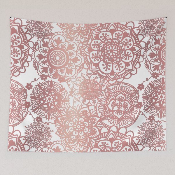 Item preview, Rose Gold  Mandala Pattern designed and sold by Julie Erin Designs.