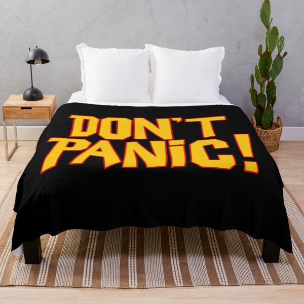 Item preview, Don't Panic! (Yellow w/ Outline) designed and sold by willHartnell1.