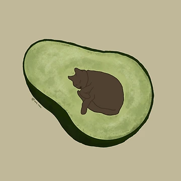 Artwork thumbnail, Avogato Cat by RILCUart