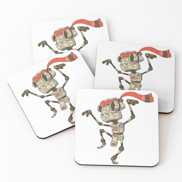 Item preview, Martial Arts Robots for Karate and Kung Fu Lovers  designed and sold by extrisiceye.