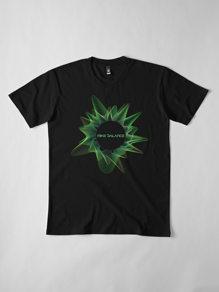 Alternate view of Mike Balance green logo Premium T-Shirt