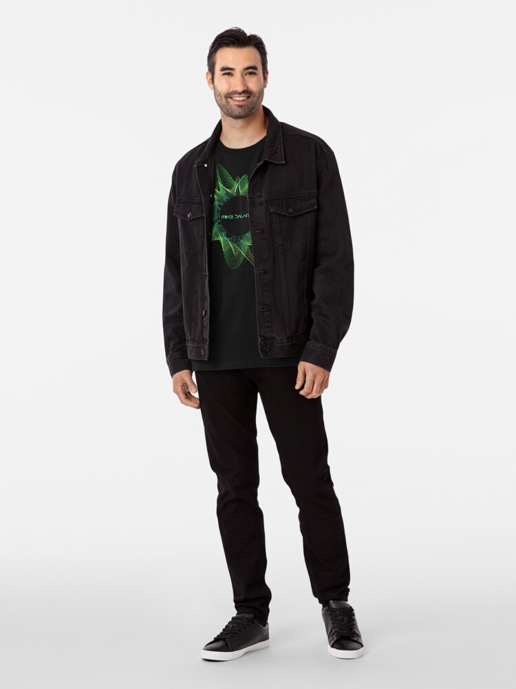 Alternate view of Mike Balance green logo Premium T-Shirt