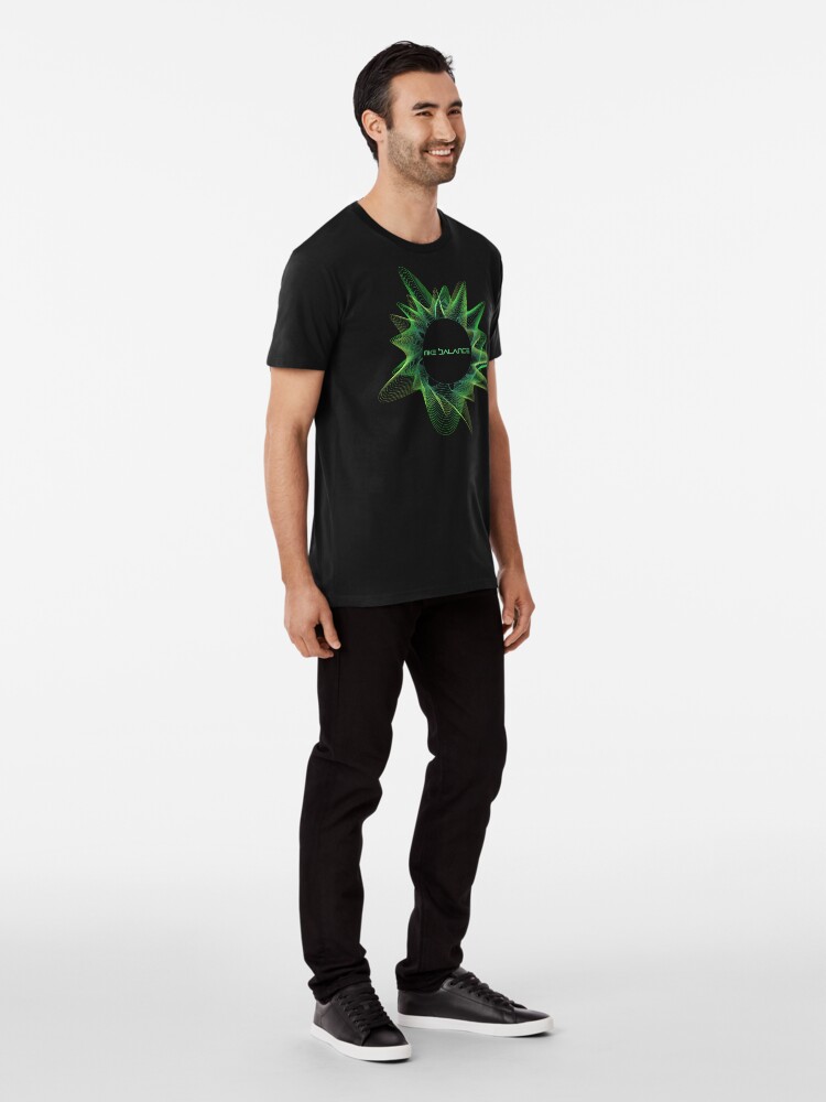 Alternate view of Mike Balance green logo Premium T-Shirt