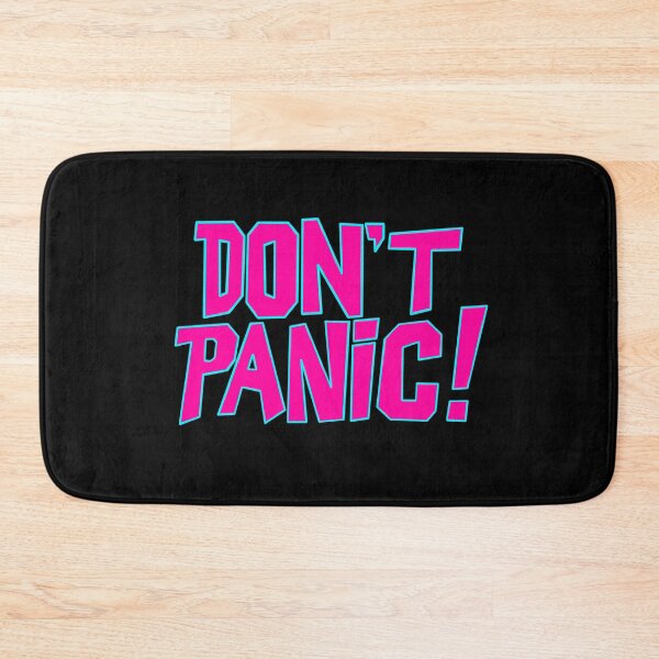 Item preview, Don't Panic! (Pink w/ Outline) designed and sold by willHartnell1.