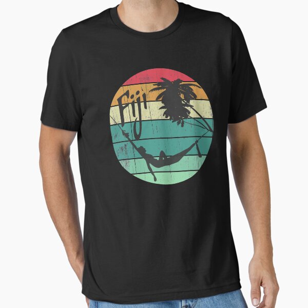 Artikel-Vorschau von Fidschi-Ferien-Retro- Vintage Sonnenuntergang-Andenken, designt und verkauft von UrbanHype.