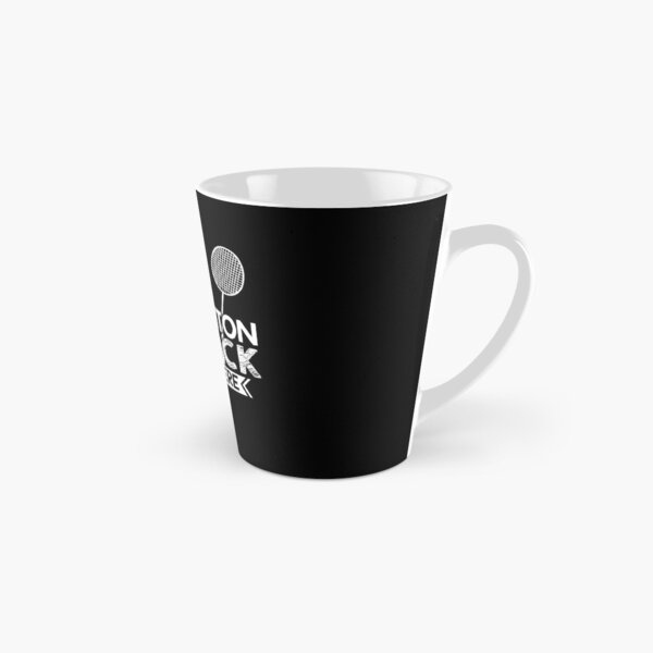 Badminton players | Shuttlecock sport hobby gift ideas Tall Mug