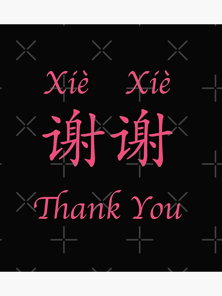 Thank You Very Much In Chinese Language