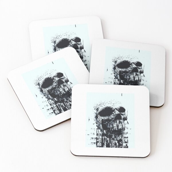 Item preview, Skull abstract portrait  designed and sold by jdunnz.