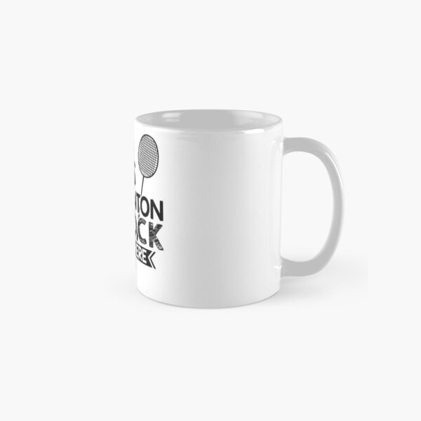 Badminton players | Shuttlecock sport hobby gift idea Classic Mug
