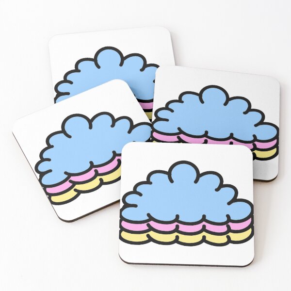 Item preview, Stacked pastel clouds designed and sold by ElleHodge.