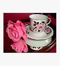 ROSE-CUP Photographic Print