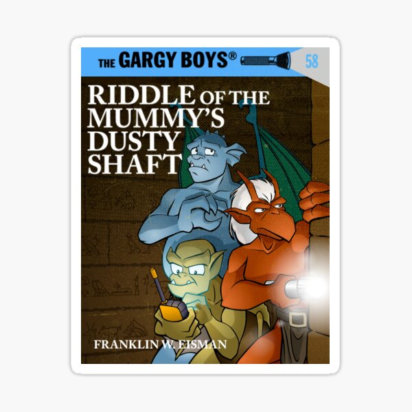 Riddle of the Mummy's Dusty Shaft Sticker