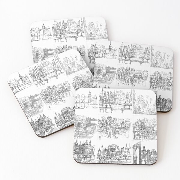 Item preview, Cities in a Dream: TeresaTown at Redbubble, 2020 designed and sold by Mark Stansberry.