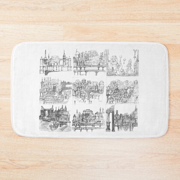Item preview, Cities in a Dream: TeresaTown at Redbubble, 2020 designed and sold by Mark Stansberry.