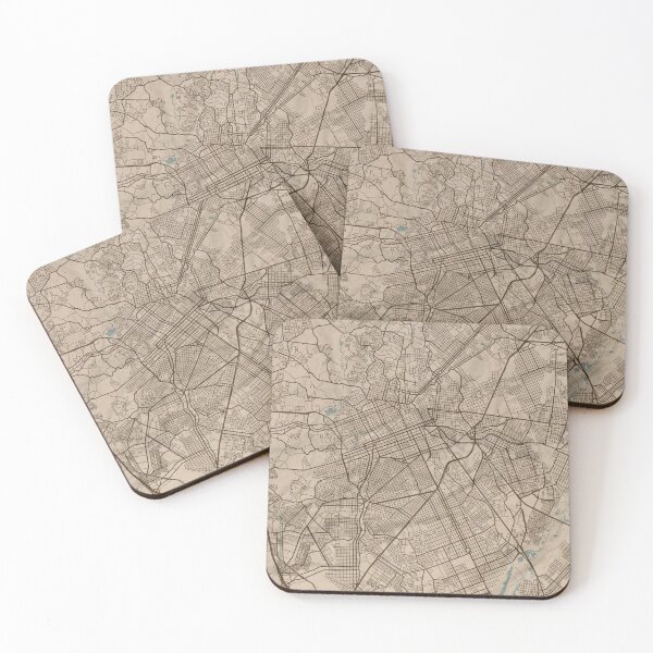 Item preview, Curitiba Sepia Map designed and sold by CPTVDesign.