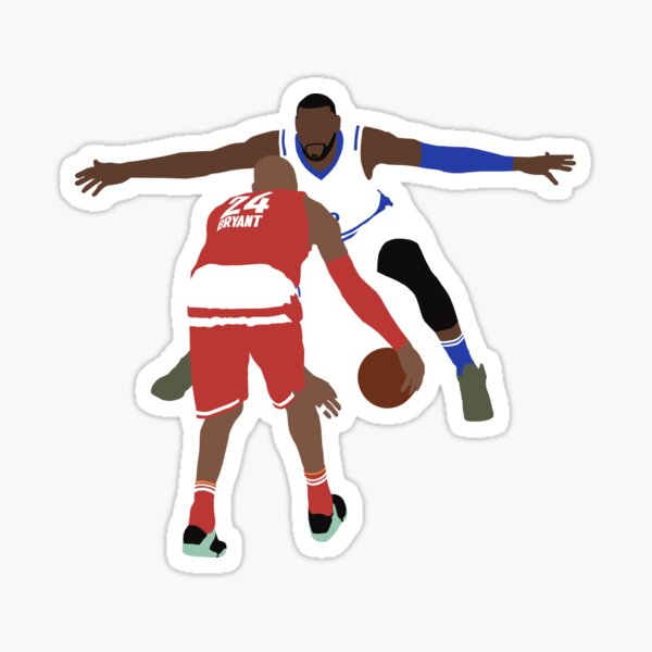 LeBron and Kobe All Star Sticker