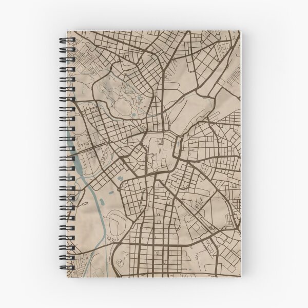 Item preview, Leipzig Sepia Map designed and sold by CPTVDesign.