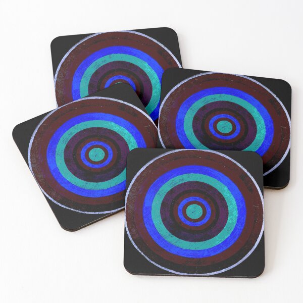 Item preview, Concentric Circles Artwork / Geometric Abstract.  designed and sold by FuzzyHoney.