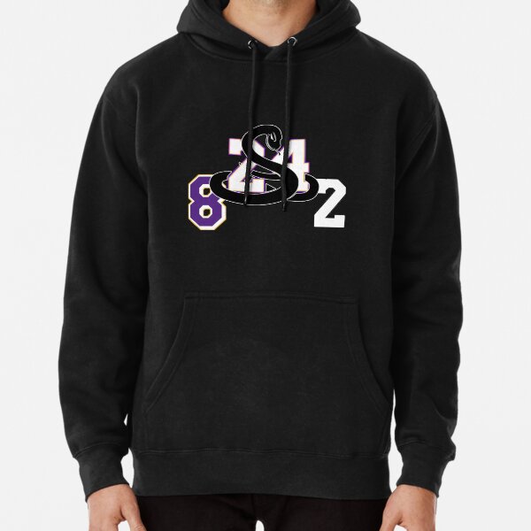 8, 24, 2 - Remembering Kobe & Gigi - Mamba Design Pullover Hoodie