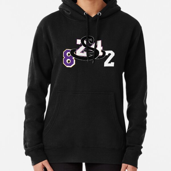 8, 24, 2 - Remembering Kobe & Gigi - Mamba Design Pullover Hoodie