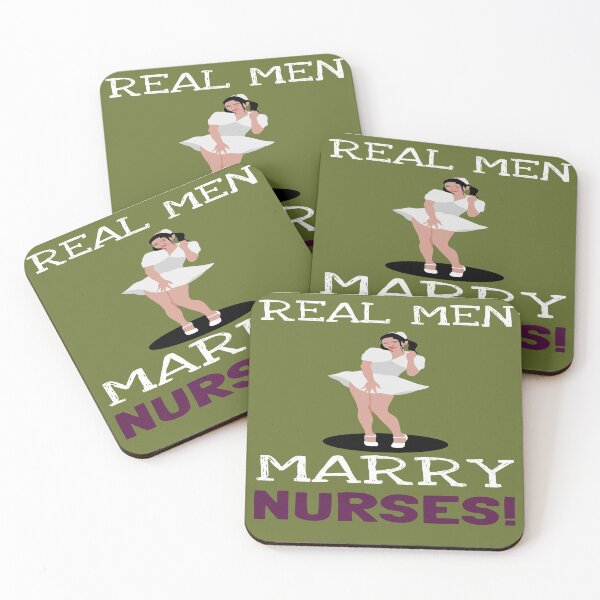 Item preview, Real Men Marry Nurses! designed and sold by Elfyau.