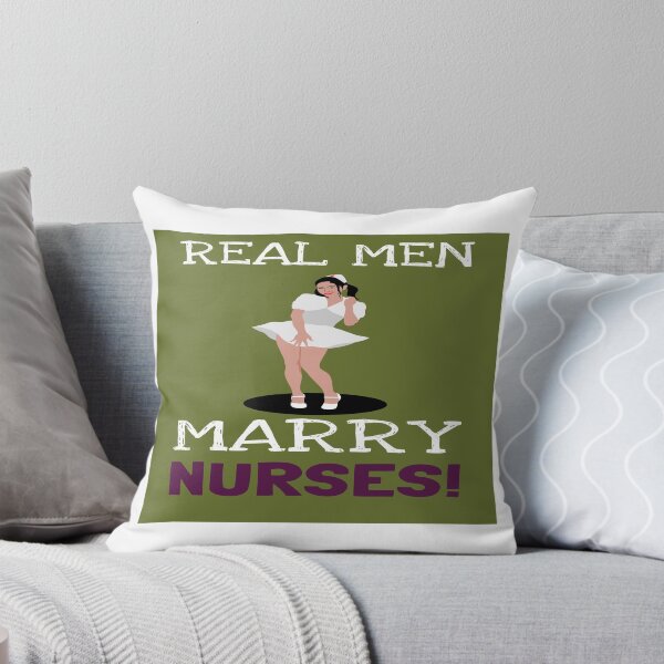 Item preview, Real Men Marry Nurses! designed and sold by Elfyau.