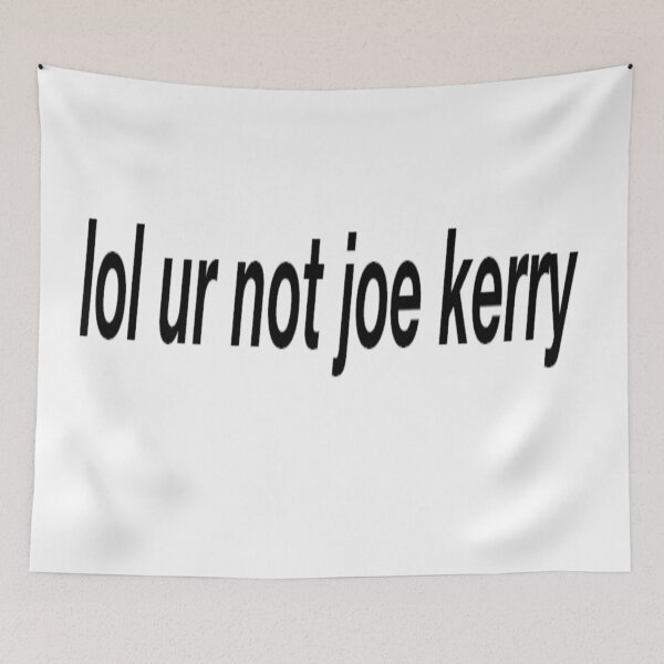 Item preview, lol ur not joe kerry designed and sold by Larissa Sotero.