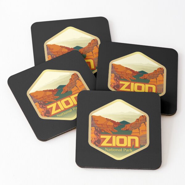 Item preview, Utah Zion National Park Sticker (Brand New Design) designed and sold by MtnStickers.