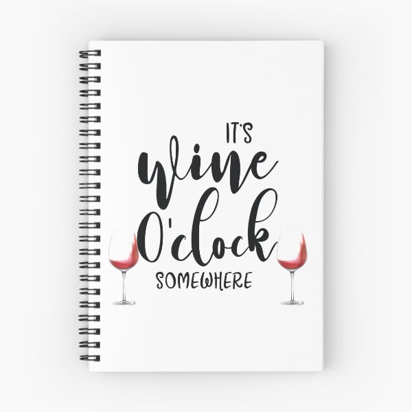 Item preview, Its Wine O'clock Somewhere designed and sold by inkwear.