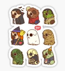 Puglie Halloween Sticker