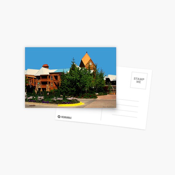 View of Whistler Village Postcard