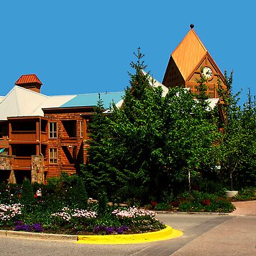Artwork thumbnail, View of Whistler Village by MaluC