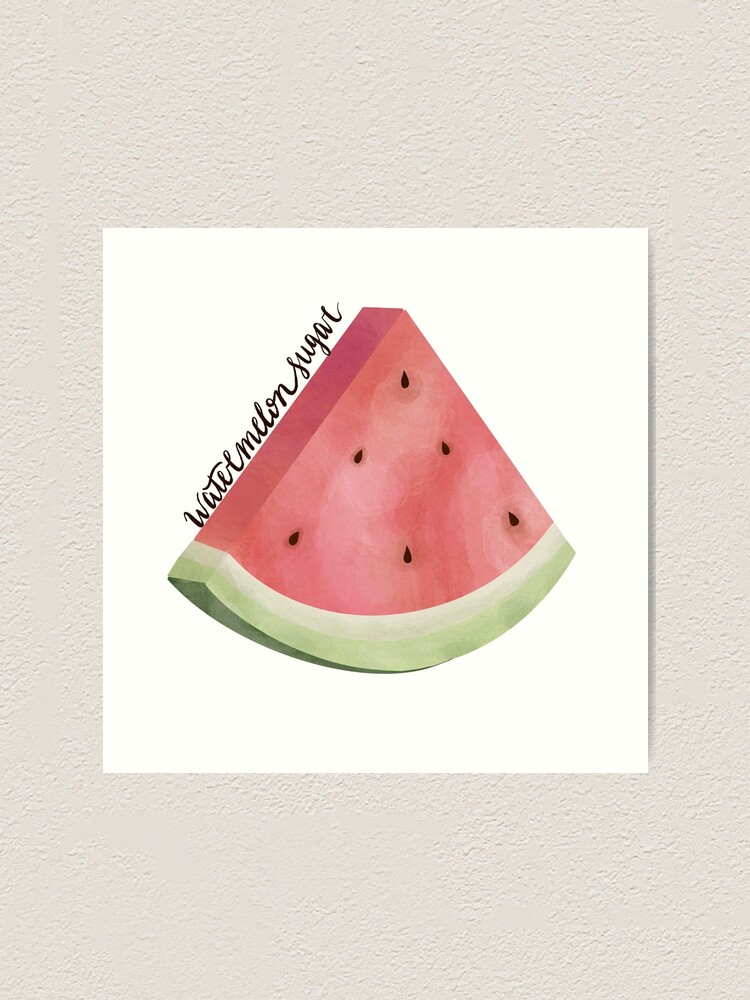 watermelon sugar painting