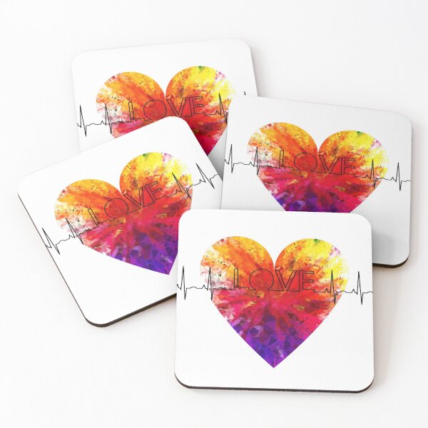 Item preview, Love Beat Aura Heart designed and sold by TigsArts.