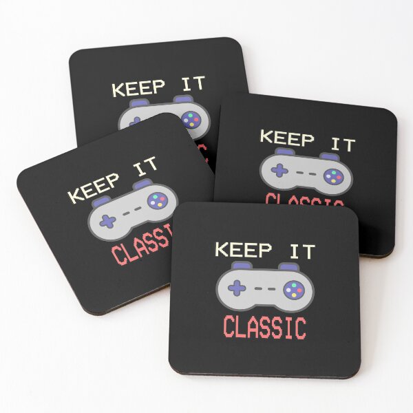 Item preview, keep it classic retro gaming controller gift designed and sold by redshirtz.