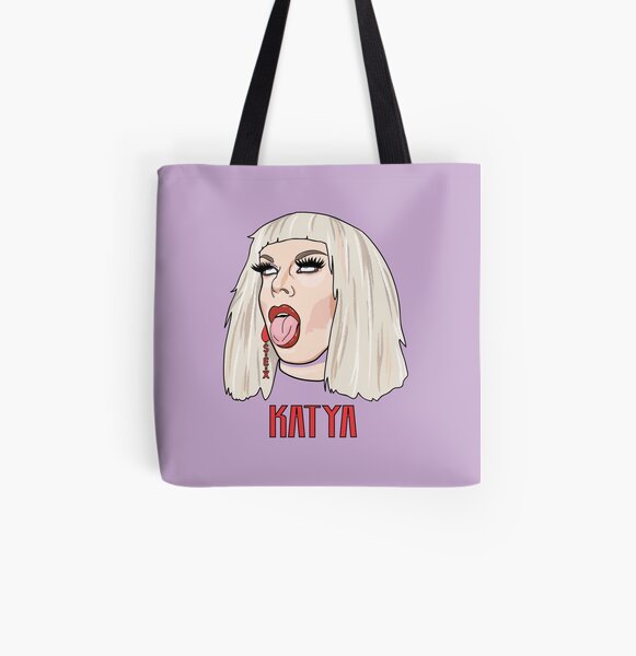 Katya All Over Print Tote Bag