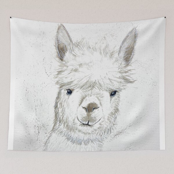 Item preview, llama designed and sold by Austin Fabinski Art.