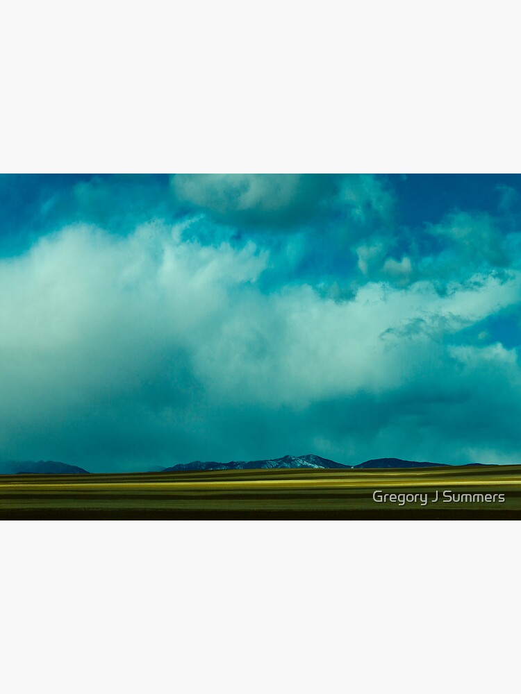 Thumbnail 7 of 7, Framed Art Print, Storm Across Moves Across The Plains designed and sold by nikongreg.