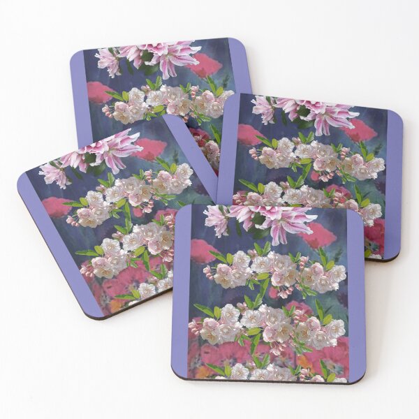 Item preview, apple blossoms and lilies designed and sold by Aquila Light Pictures.