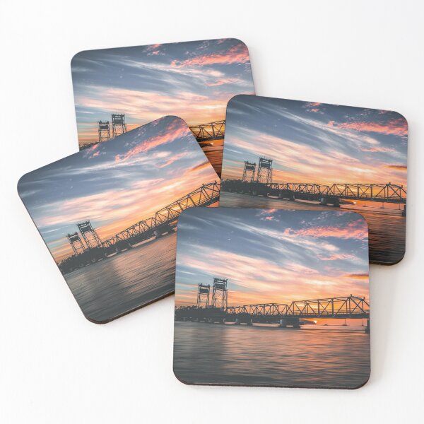 Item preview, Batemans Bay Bridge Sunrise designed and sold by Hidn20.