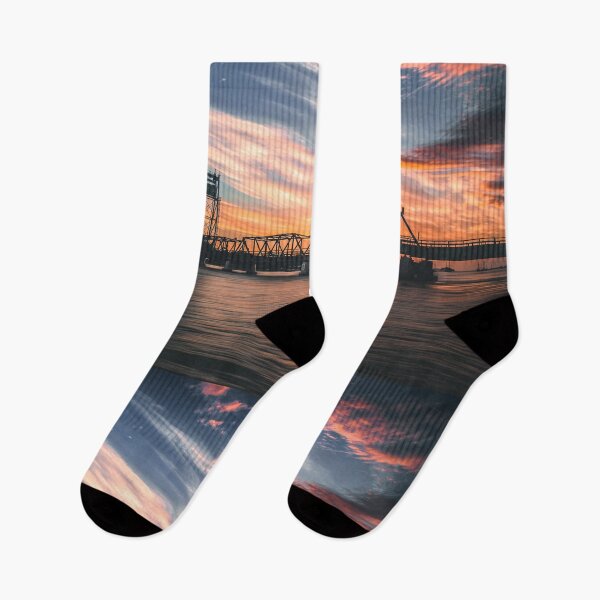 Item preview, Batemans Bay Bridge Sunrise designed and sold by Hidn20.
