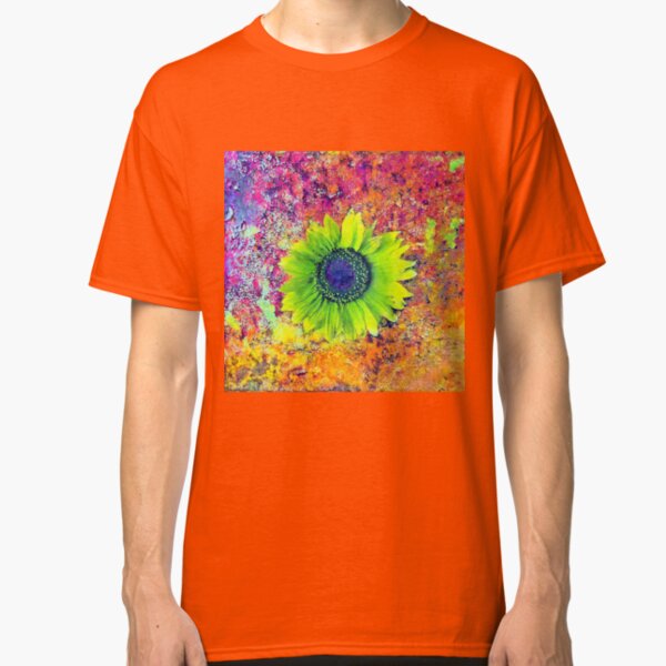 Abstract sunflower Classic T-Shirt
