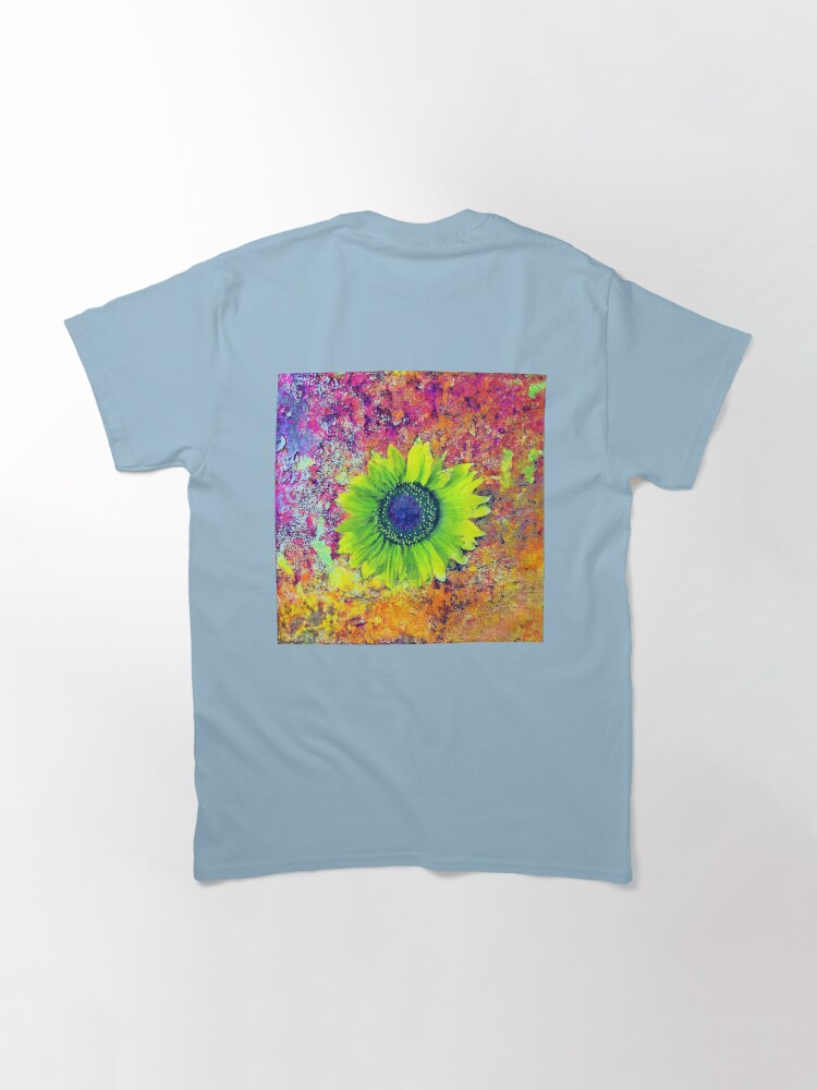 Alternate view of Abstract sunflower Classic T-Shirt