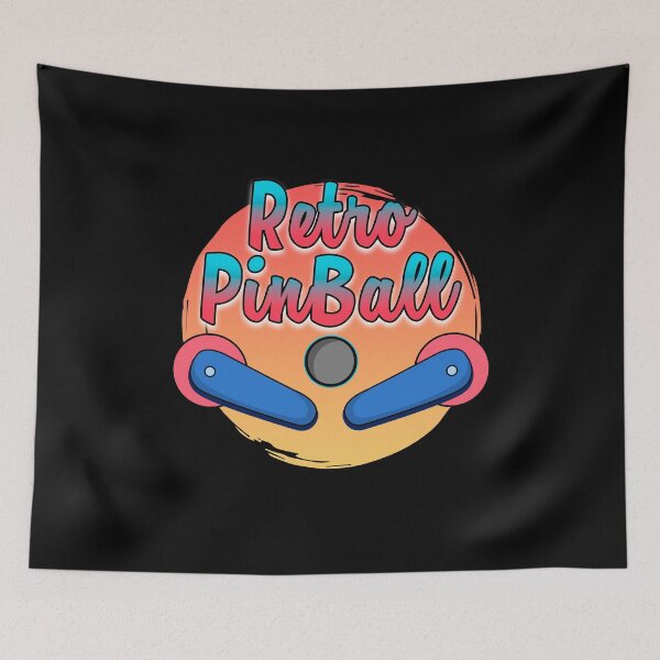 Item preview, Retro Pinball Flipper Bumper Vintage Gift Design Prize Edit designed and sold by redshirtz.