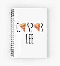 Caspar Lee - Pizza! Spiral Notebook