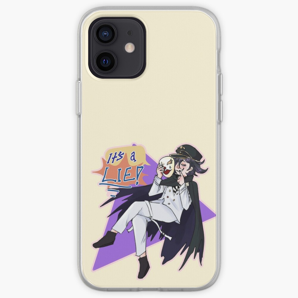 Kokichi Ouma The Little Bastard Man Hat And Cape Version Iphone Case Cover By Trash Queen Jyn Redbubble