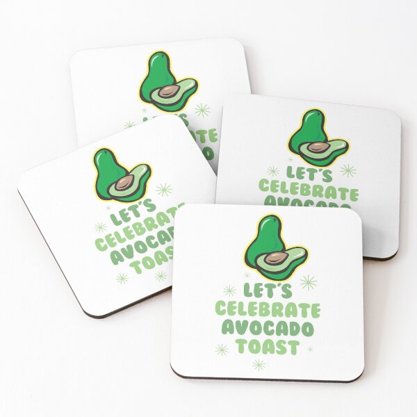Item preview, Let's Celebrate Avocado Toast designed and sold by suddenlysomeday.