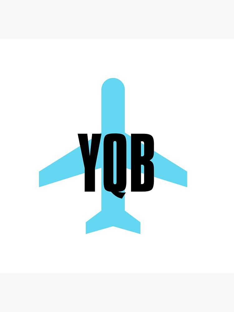 "Quebec City Airport Code" Sticker by mapleskies Redbubble