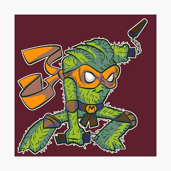 TEENAGE MUTANT NINJA CACTUS- M Photographic Print